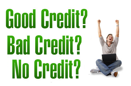 Good credit, bad credit and no credit auto loans